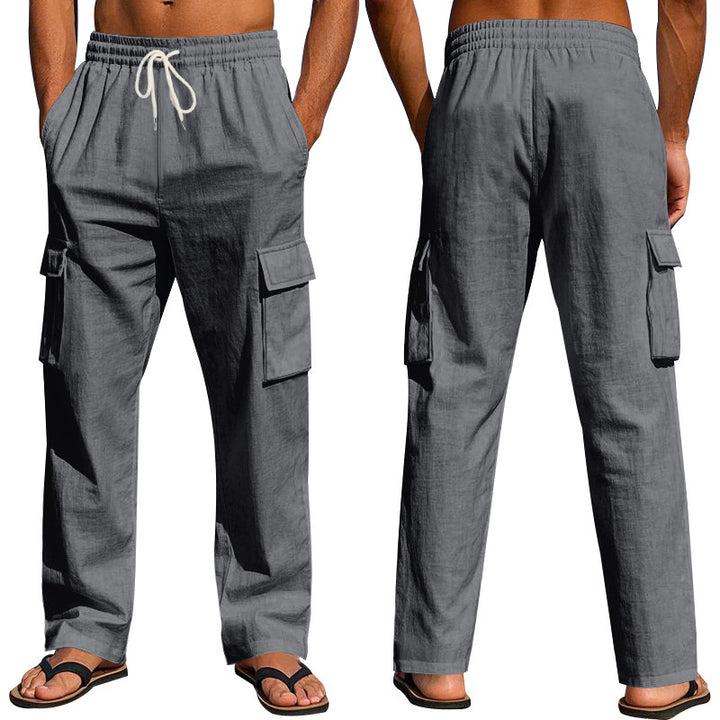 Herren Cargo-Hose mit verstellbarem Kordelzug und praktischen Seitentaschen Echoarchiv
