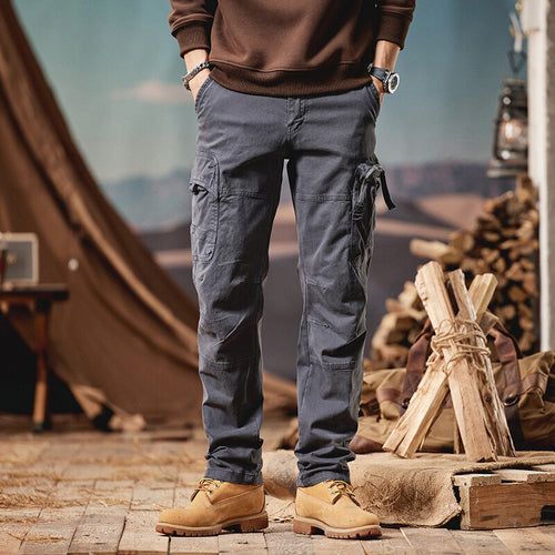Herren Cargo-Hose mit praktischen Taschen und elastischem Bund Echoarchiv