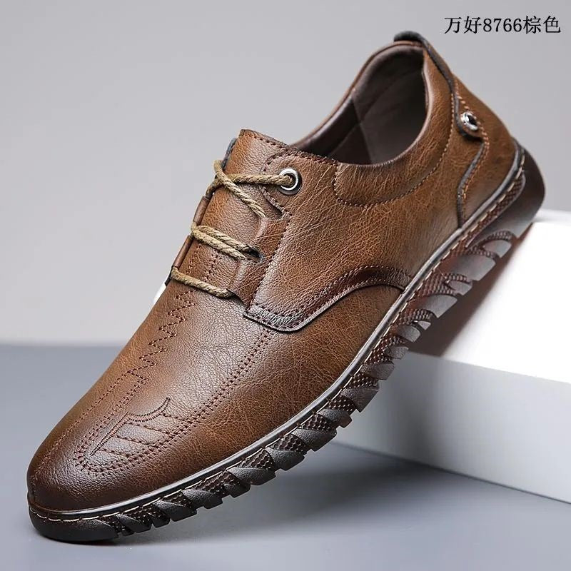Herren Elegante Ledersneaker Echoarchiv