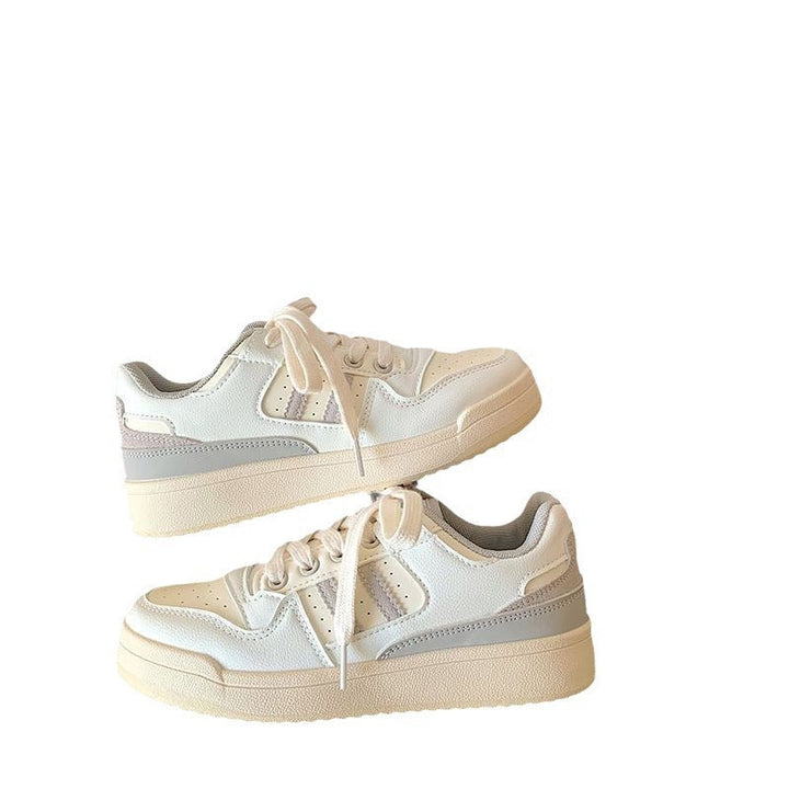 Damen Sneaker mit sportlicher Steppung und rutschfester Sohle Echo Archiv