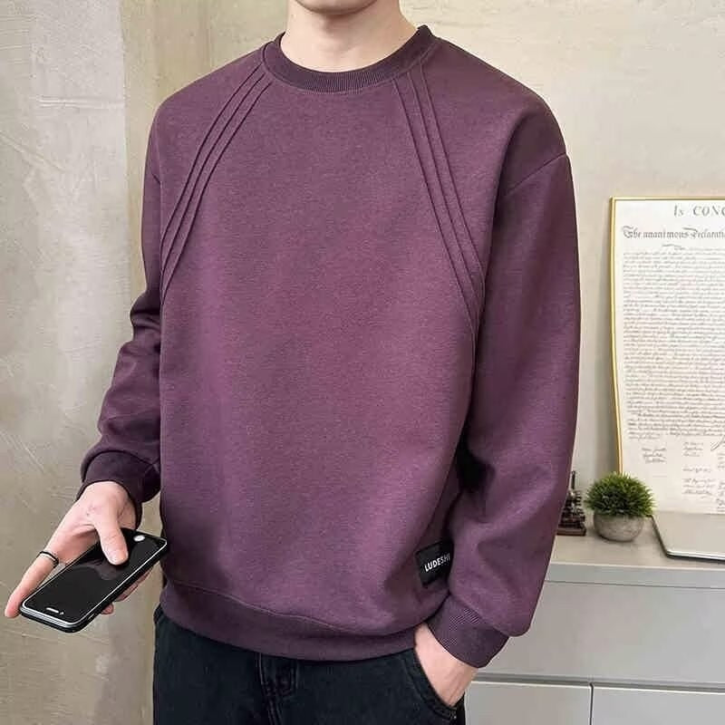 Herren Sweatshirt mit modernem Design und funktionalen Details Echoarchiv