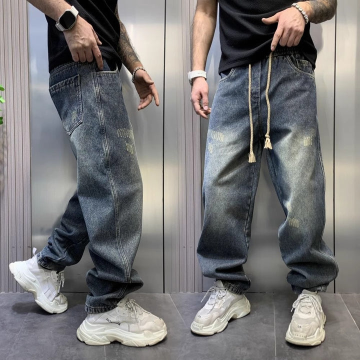Herren Lässige Baggy Jeans Echoarchiv