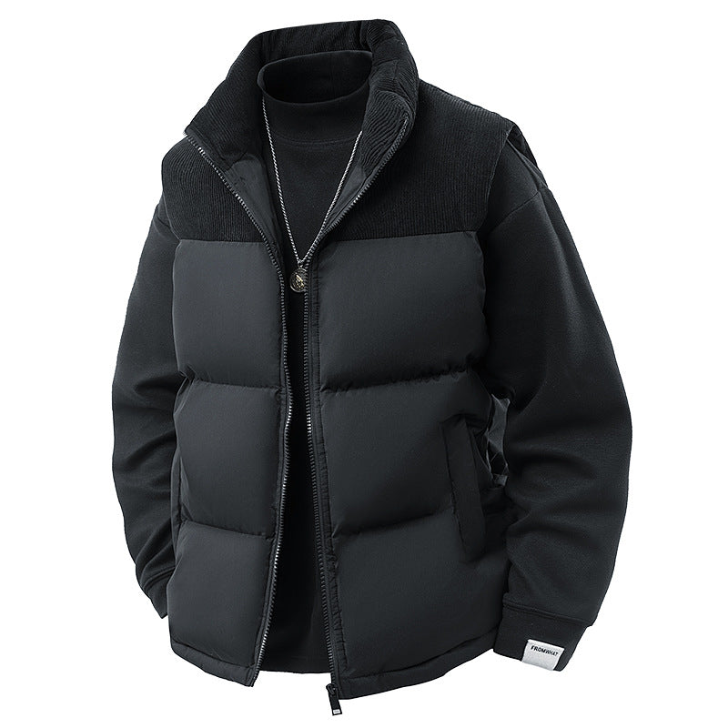 Herrenmode Steppjacke mit Kragen Echo Archiv