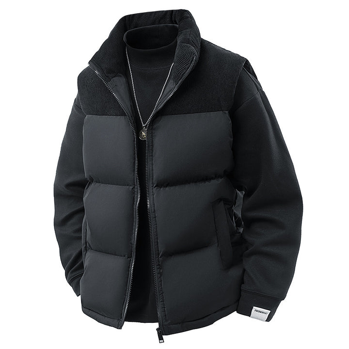 Herrenmode Steppjacke mit Kragen Echo Archiv