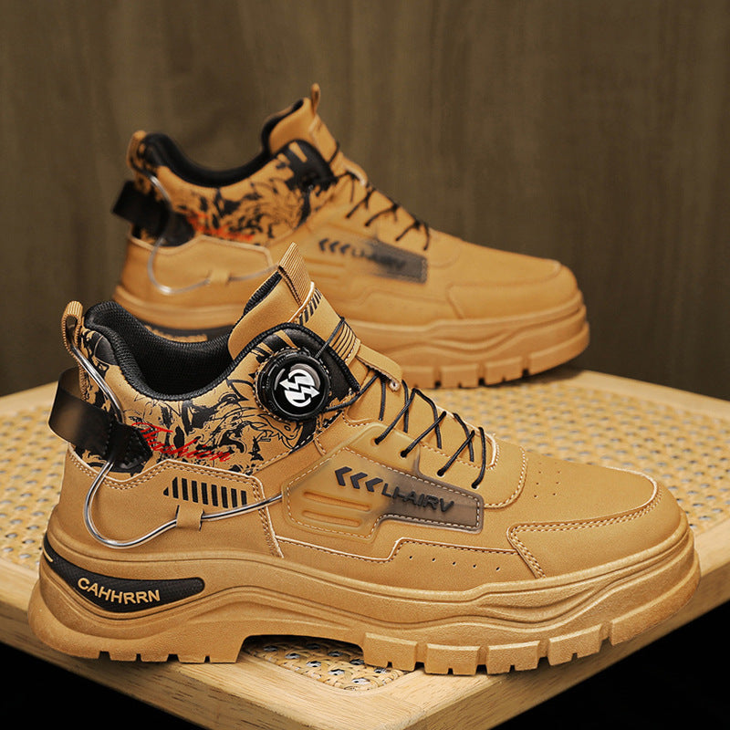 Herren Modische High-Top Sneakers mit innovativem Schnürsystem und robustem Obermaterial Echo Archiv