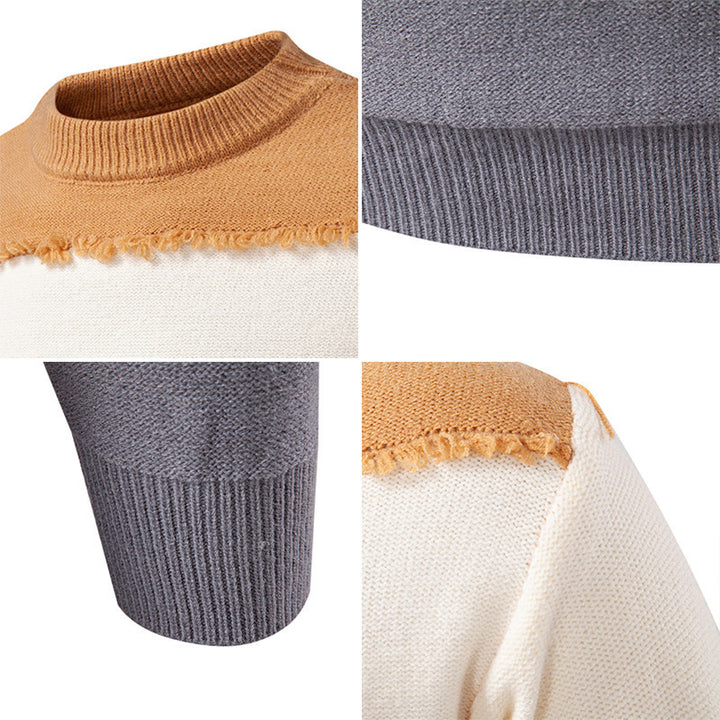Herren modischer Pullover mit einzigartigem Fransen-Design Echoarchiv