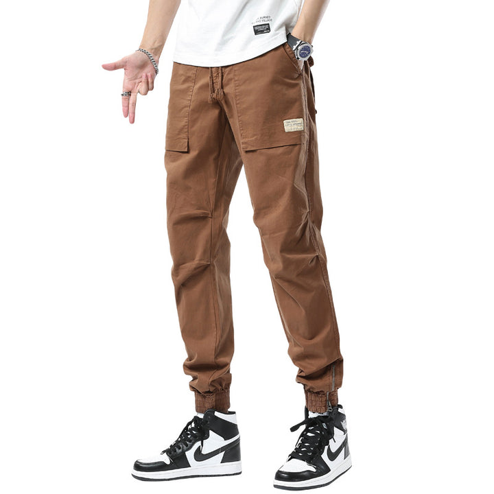 Herren Utility-Joggerhose im Tapered-Cut mit großen Klappfächern und elastischem Knöchelabschluss Echo Archiv