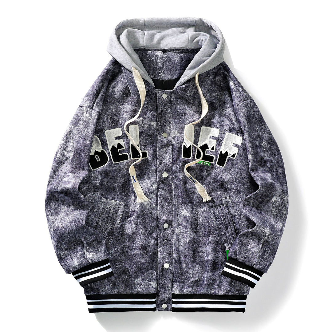Herren Urbane Freizeitjacke mit Kapuze Echo Archiv