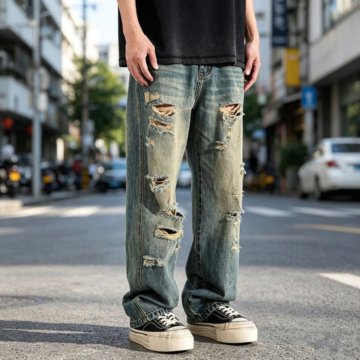 Herren Destroyed Jeans Echoarchiv