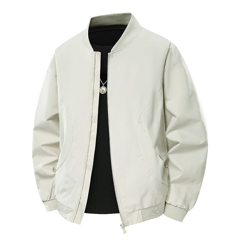Herren Lässige Bomberjacke Echo Archiv