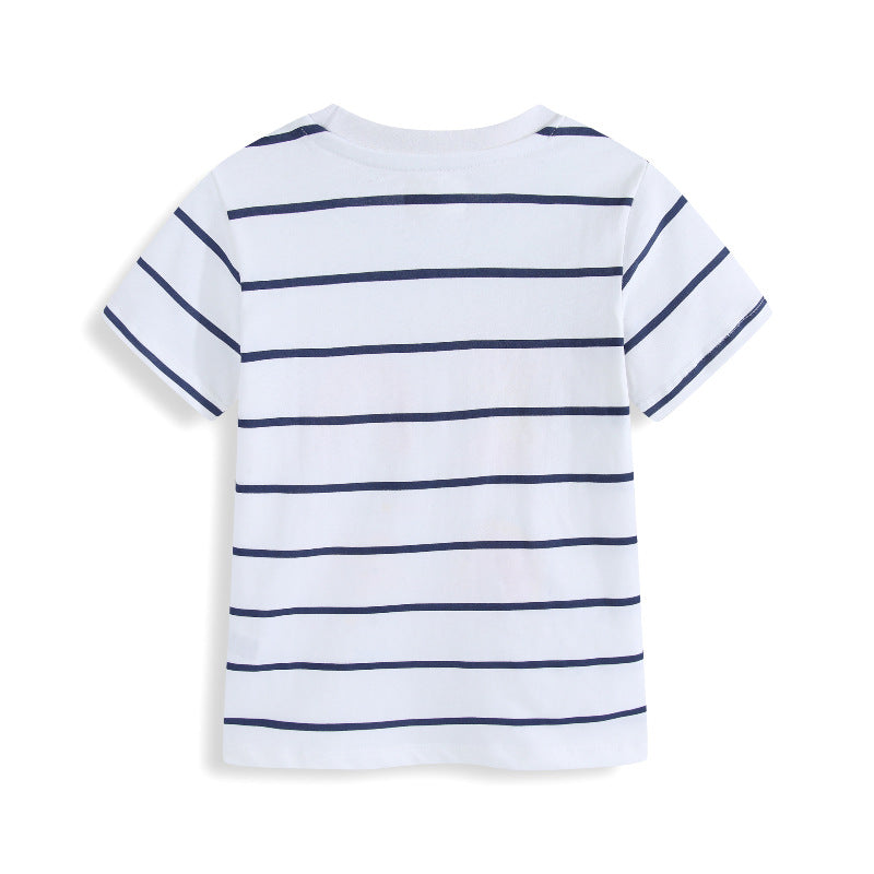 Kinder T-Shirt mit buntem Regenbogen und fröhlichem Sonnendesign Echo Archiv
