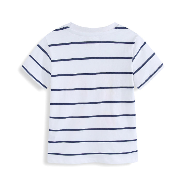 Kinder T-Shirt mit buntem Regenbogen und fröhlichem Sonnendesign Echo Archiv