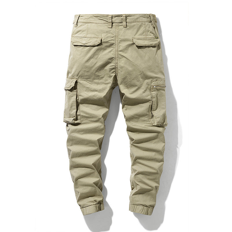 Herren Cargo-Hose mit elastischem Bund und vielseitigen Taschen Echoarchiv