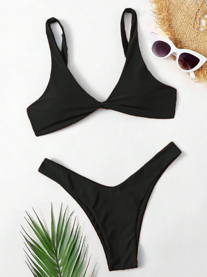 Damen Bikini-Set mit stilvoller Knotendetails Echo Archiv