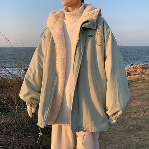 Echoarchiv | Wendbare Fleece-Parka Gemütlicher Winterstil Fleece-Wendejacke Für Kalte Tage