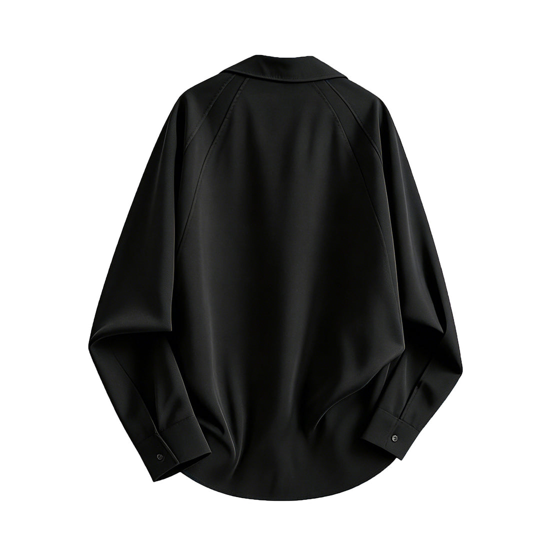 Damen Oversize-Blusenshirt aus fließendem Stretch mit Hemdkragen Echoarchiv