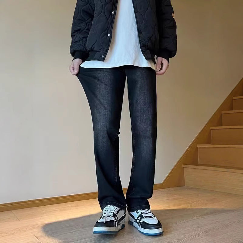 Herren Modische Weitgeschnittene Jeans Echoarchiv