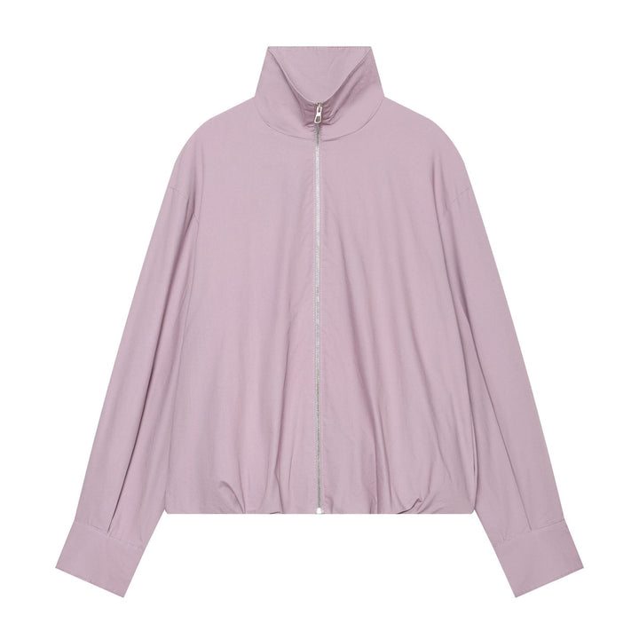 Damen Leichte wattierte Windjacke mit Stehkragen und Polka‑Dot‑Print Echo Archiv