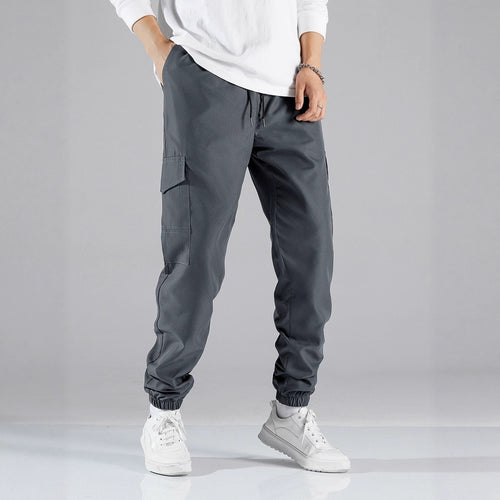 Herren Technische Cargo-Jogginghose im Utility‑Stil mit Klappentaschen & elastischen Knöchelbündchen Echo Archiv