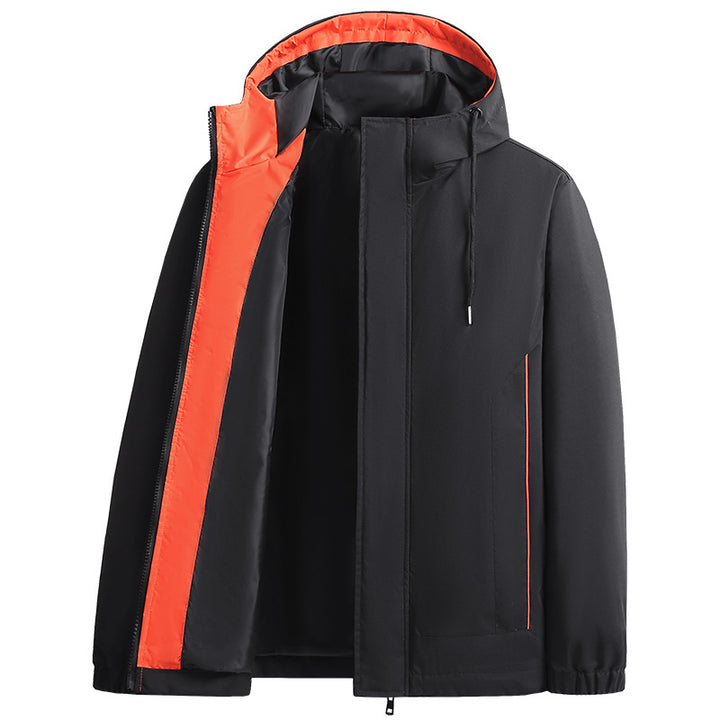 Herren Funktionale Übergangsjacke mit Kapuze Echo Archiv