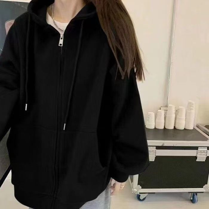 Damen Bequeme Oversized Kapuzenjacke Echoarchiv