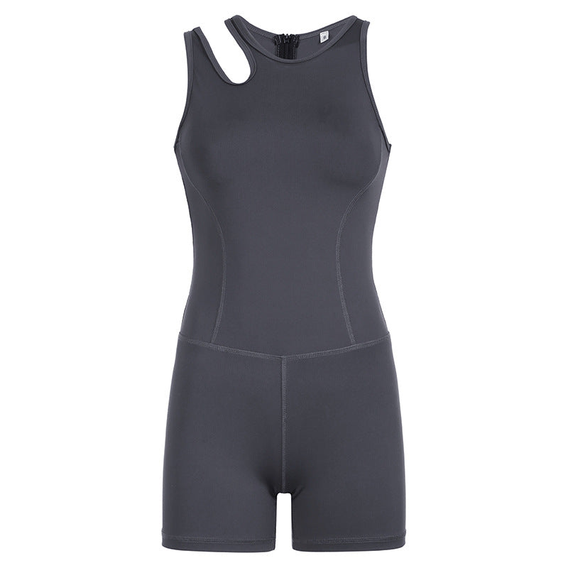 Damen Sportoverall mit modernem High-Neck-Design und figurbetonter Silhouette Echo Archiv