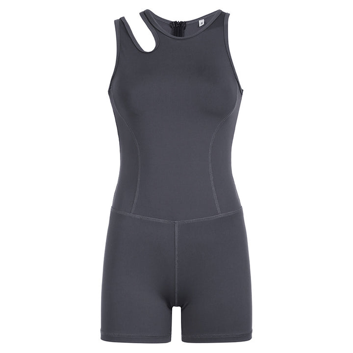 Damen Sportoverall mit modernem High-Neck-Design und figurbetonter Silhouette Echo Archiv
