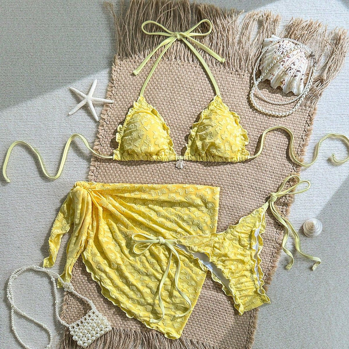 Damen Bikiniset mit Rüschen Echo Archiv