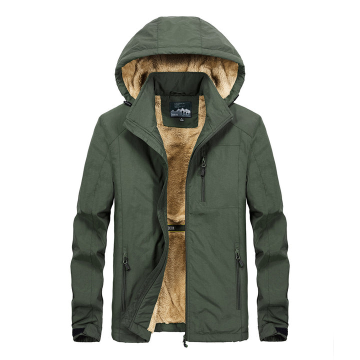 Herren Funktionale Outdoorjacke mit warmem Fleecefutter Echo Archiv
