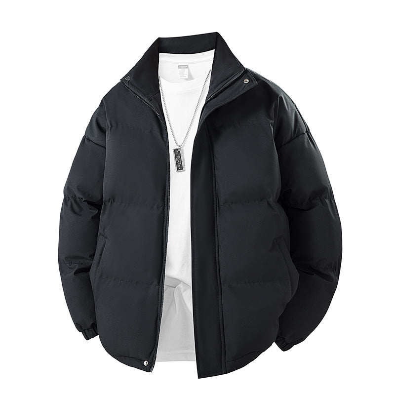 Herren gesteppte Winterjacke mit hohem Stehkragen, Daunenoptik und Relaxed‑Fit Echo Archiv