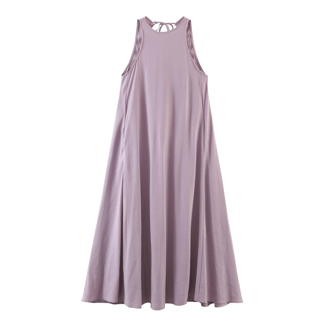 Damen Maxikleid mit elegantem Rückenausschnitt und schwingendem Schnitt Echo Archiv