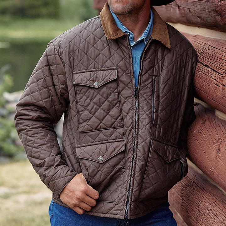 Herren gesteppte Freizeitjacke Echoarchiv
