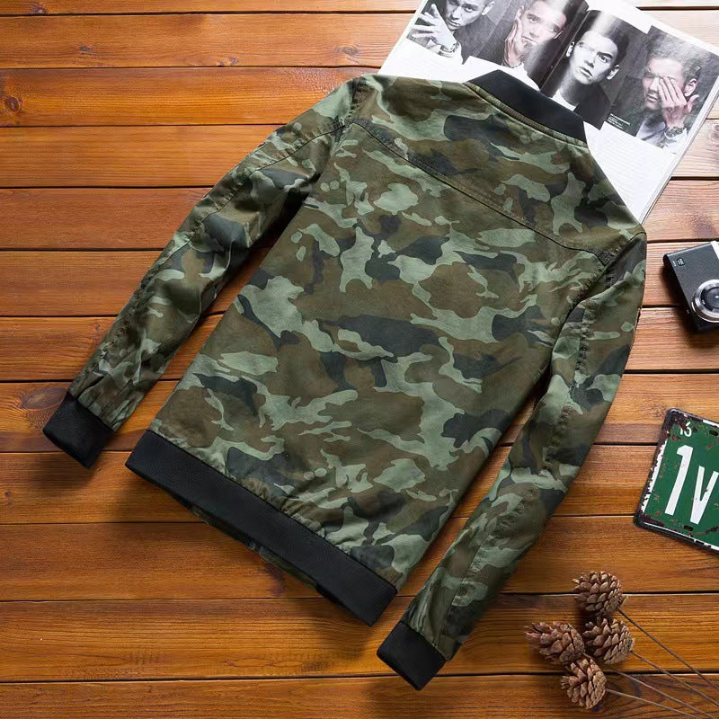 Herren Camouflage Bomberjacke Echoarchiv