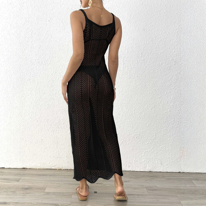 Damen transparenter Strandsarong mit elegantem Design Echo Archiv