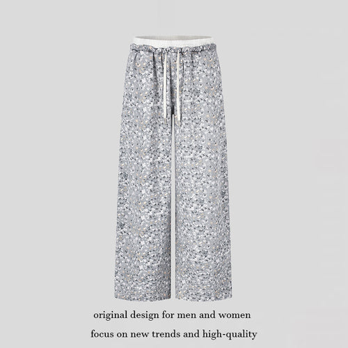 Damen Palazzo‑Glitzerhose mit elastischem Bund und Kordelzug Echoarchiv