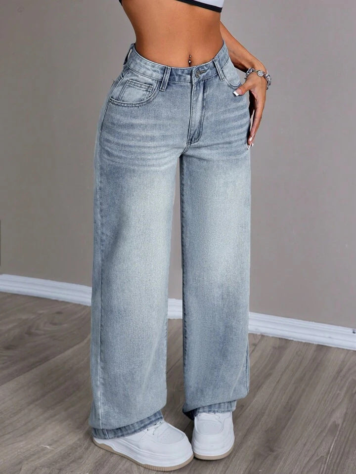 Damen Weite JEchoarchivnshose im Vintage-Stil Echoarchiv