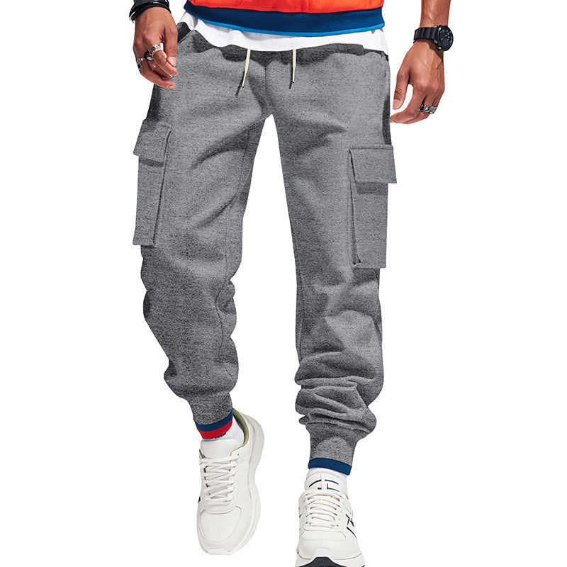 Herren Moderne Cargo-Hose mit praktischen Taschen Echoarchiv