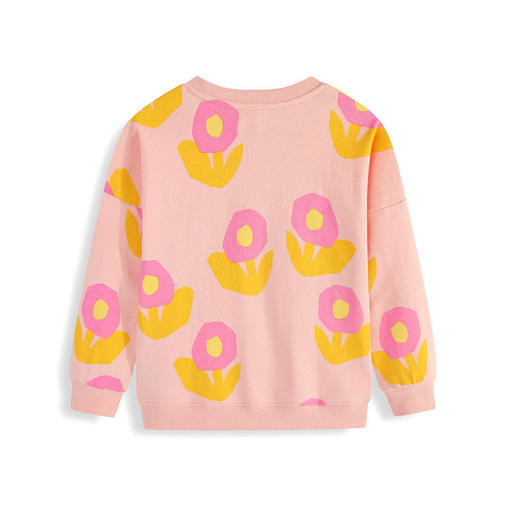 Mädchen Sweatshirt mit floralen Mustern Echo Archiv