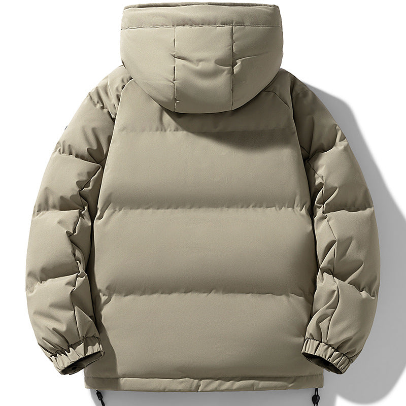 Herren Wattierte Urban-Thermojacke mit gesteppter Optik, hohem Stehkragen und Utility-Taschen Echo Archiv
