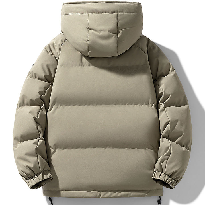 Herren Wattierte Urban-Thermojacke mit gesteppter Optik, hohem Stehkragen und Utility-Taschen Echo Archiv