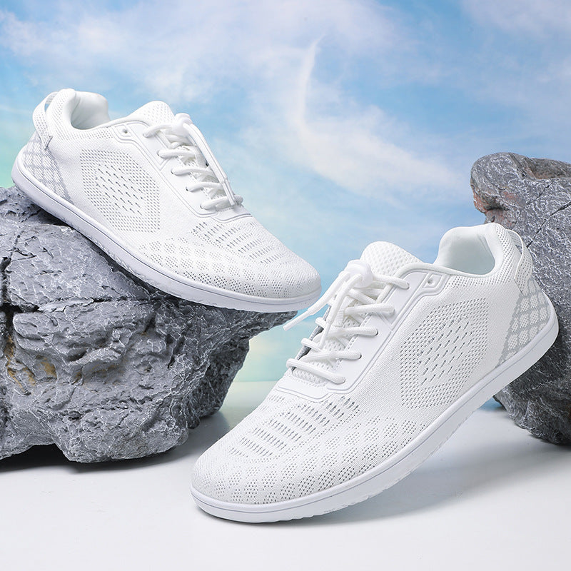 Unisex nan barfuß-inspirierter Strick-Sneaker mit elastischer Passform, Schnellzugkordel und griffiger Vollgummi-Laufsohle Echo Archiv