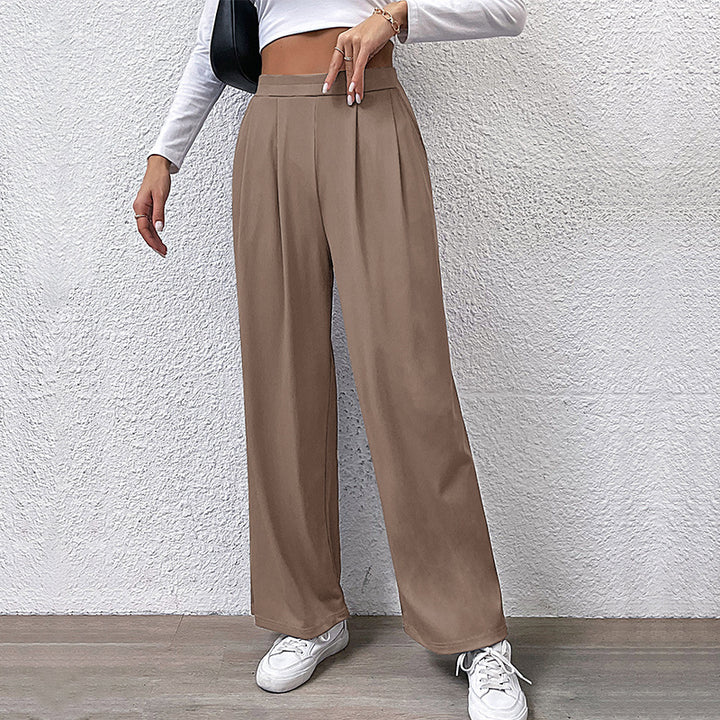Damen Hochtaillierte weite Hose Echo Archiv