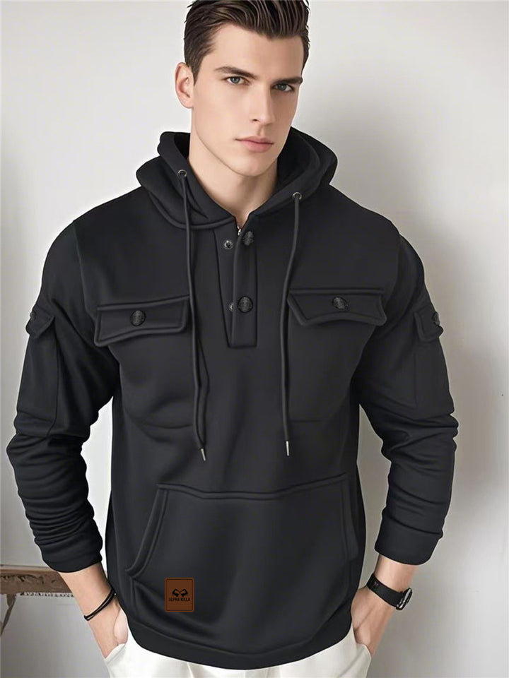 Herren Multifunktionale Kapuzenjacke Echo Archiv