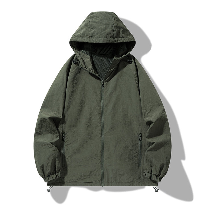 Herren funktionale Windjacke Echo Archiv