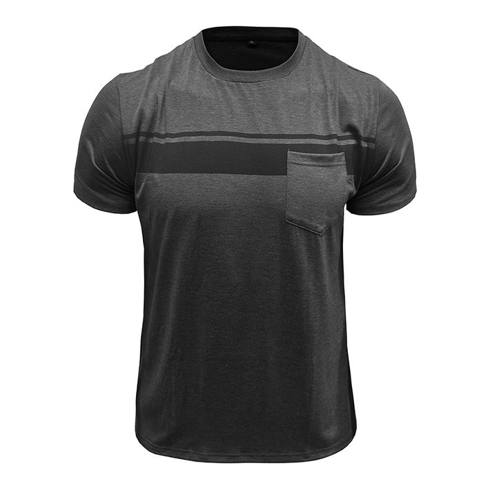 Herren Halbarmshirt mit dekorativer Brusttasche Echoarchiv