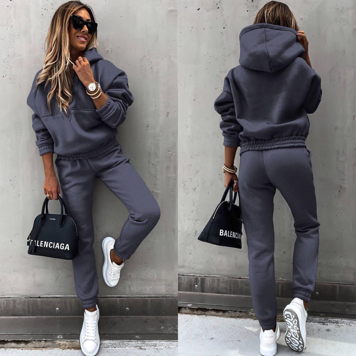 Damen SwEchoarchivtshirt und Jogginghose Set Echoarchiv