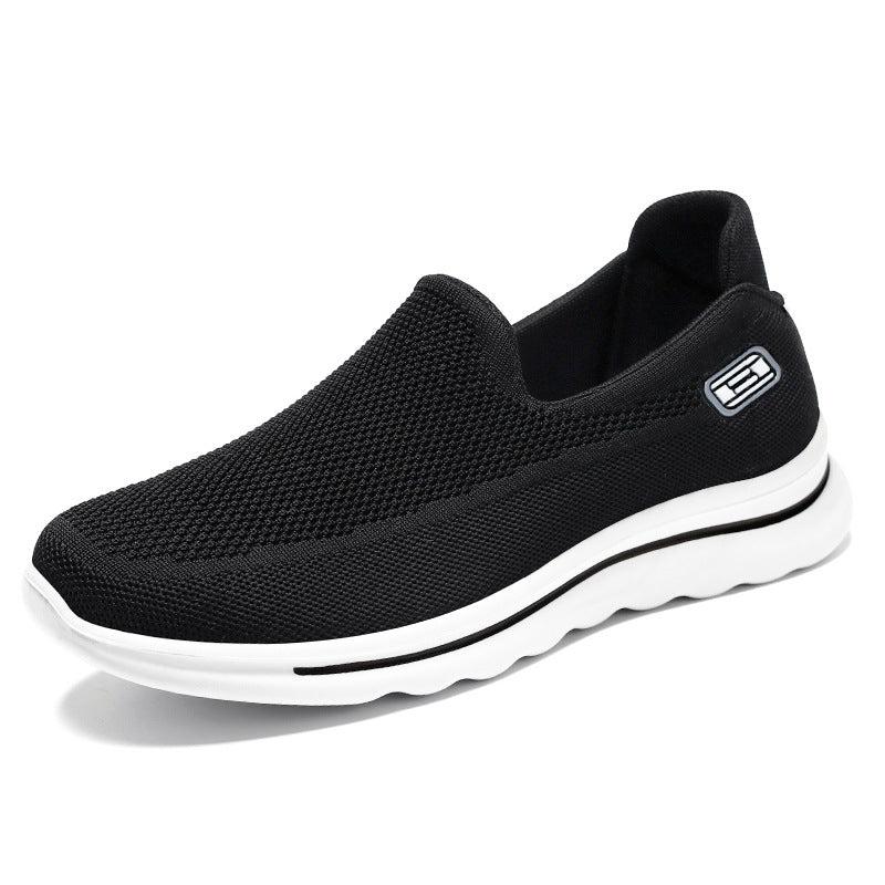 Damen nan Strick-Slip-On Komfortsneaker mit herausnehmbarem Memory-Fußbett und stoßdämpfender EVA-Zwischensohle Echo Archiv