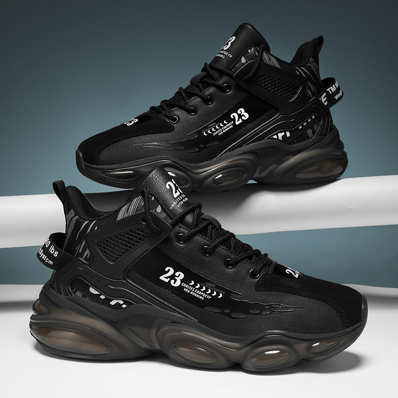 Herren Gefütterte Chunky-Sneaker mit sichtbarer Luftkissen-Zwischensohle und Teddyfutter Echoarchiv