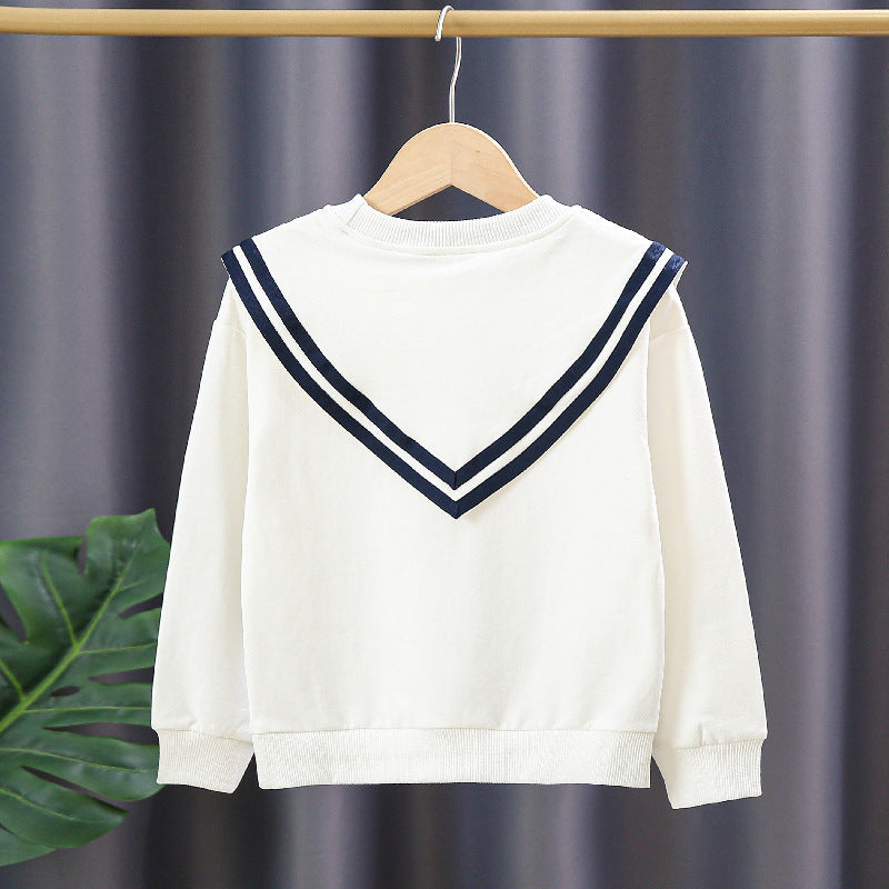 Damen Sweatshirt mit maritimem Kragen Echo Archiv