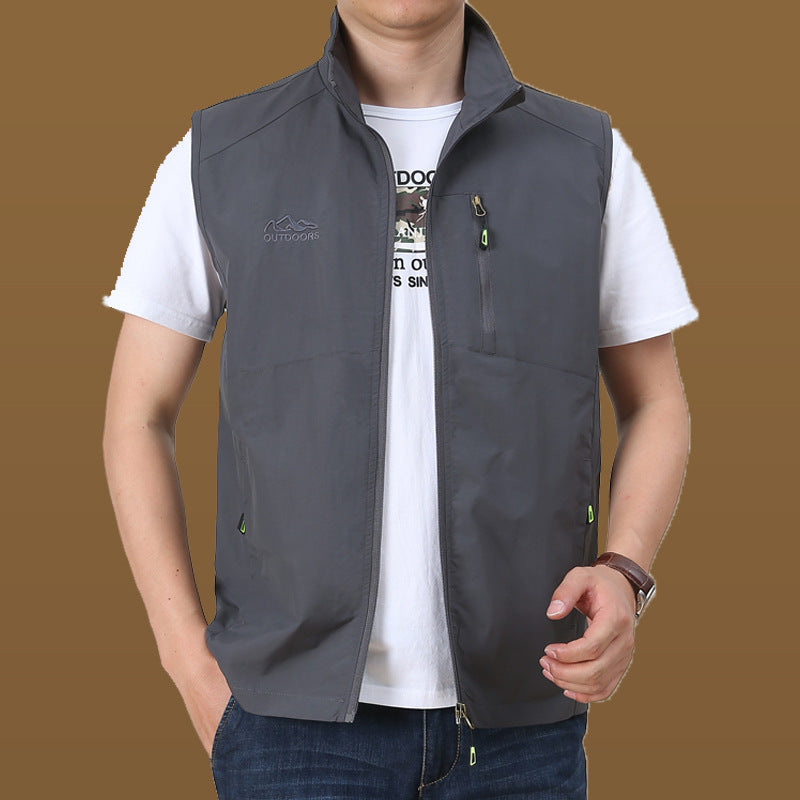 Herren Multifunktionale Outdoor-Weste Echo Archiv